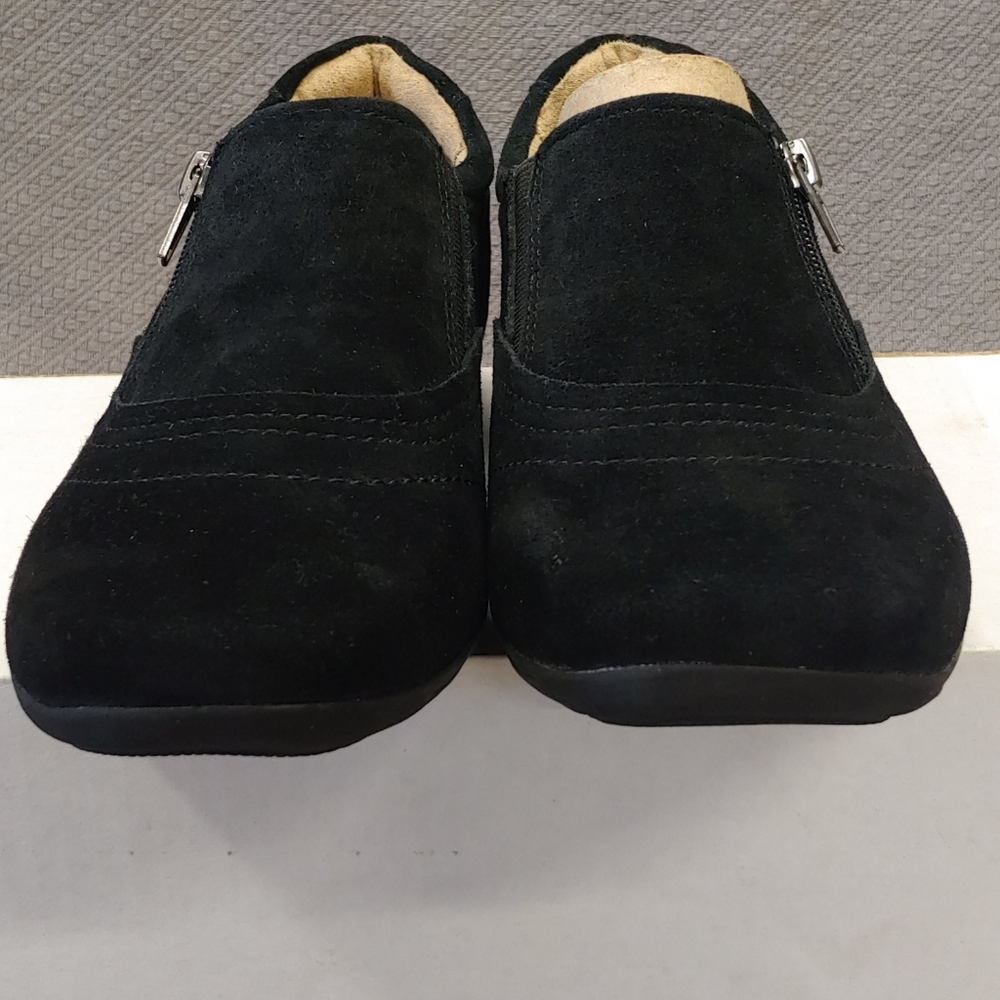 Naturalizer Felisha zip up slip on Black 9-W - Picture 6 of 12